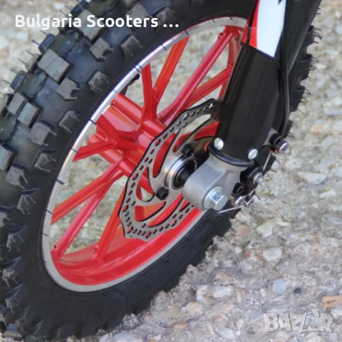 Детски електрически кросов мотор MaxMotors MX SPORT 1200W - Red, снимка 6 - Мотоциклети и мототехника - 51261588