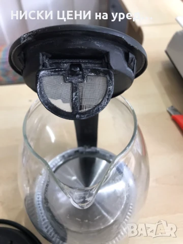 Стъклена кана Tectro бяла, снимка 7 - Кани - 51294634