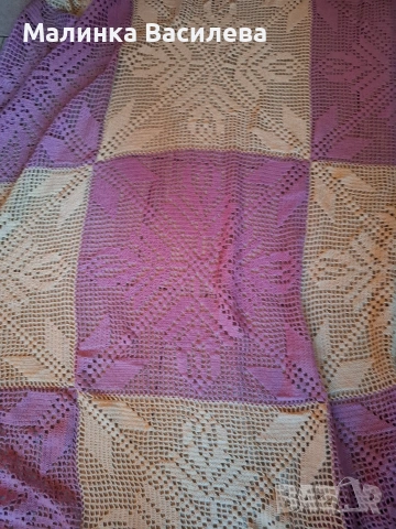 плетиво покривка за спалня , снимка 2 - Спални и легла - 53838187