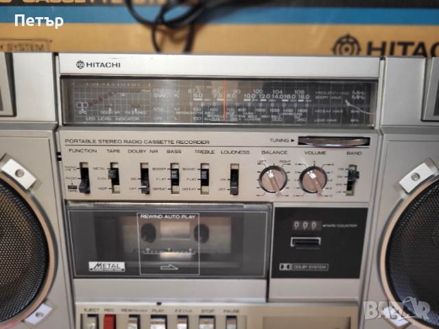 HITACHI TRK-7720E касетофон СЪС КАШОНА, снимка 10 - Радиокасетофони, транзистори - 53139699