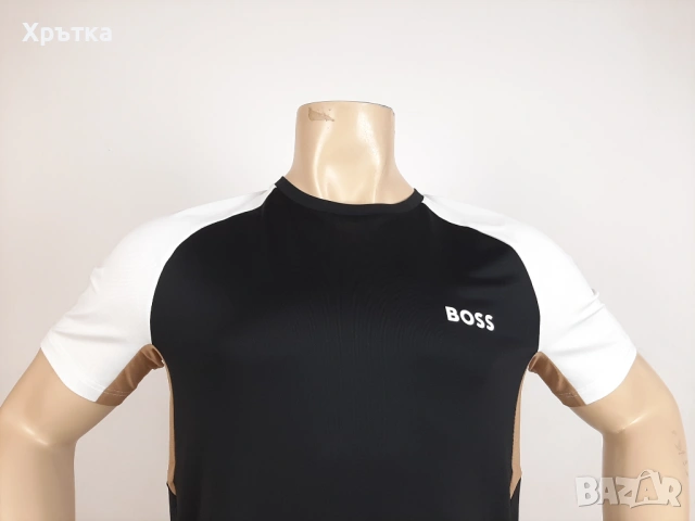 Hugo Boss HBG TOC T-Shirt - Оригинална мъжка тениска р-р M/L, снимка 8 - Тениски - 54152258
