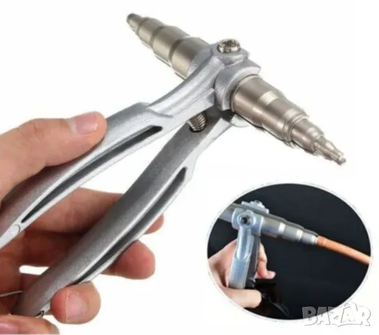Нов Американски Универсален ТРЪБОРАЗШИРИТЕЛ Клещи Експандер за Тръби Ø 6÷22 мм мед алуминий БАРТЕР, снимка 3 - Клещи - 50237379