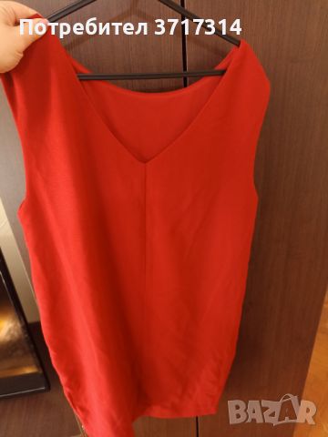 Червена рокля , снимка 1 - Рокли - 45396122