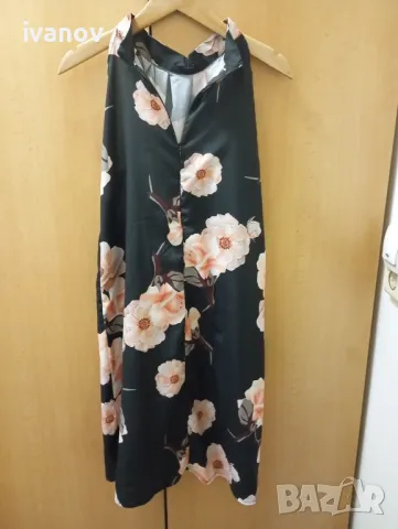 Дамско рокля цветя , снимка 2 - Рокли - 50404486