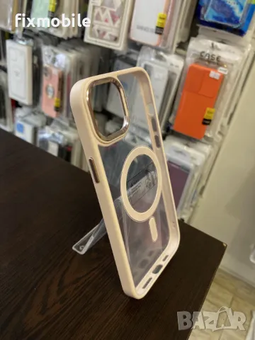 Apple iPhone 15 Plus силиконов Magsafe Case гръб, снимка 2 - Калъфи, кейсове - 47227983