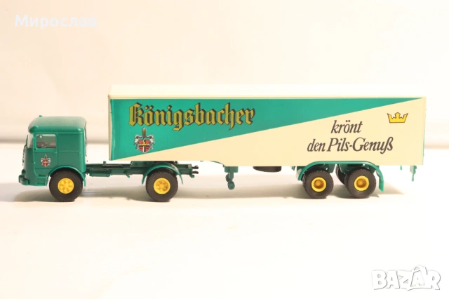 BREKINA H0 1/87 BUSSING KАМИОН РЕТРО МОДЕЛ TIR, снимка 2 - Колекции - 53732467
