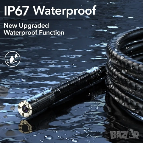 Професионален Ендоскоп Ralcam 360° с 4.3" IPS Екран и 6.2mm Сонда, снимка 6 - Индустриална техника - 53240341