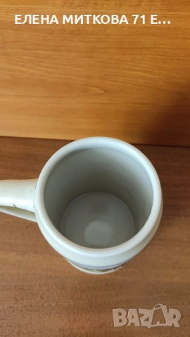 8 бр. немски винтидж халби ръчна изработка , с релефно изображение на дилижанс в планината, снимка 10 - Антикварни и старинни предмети - 51733340