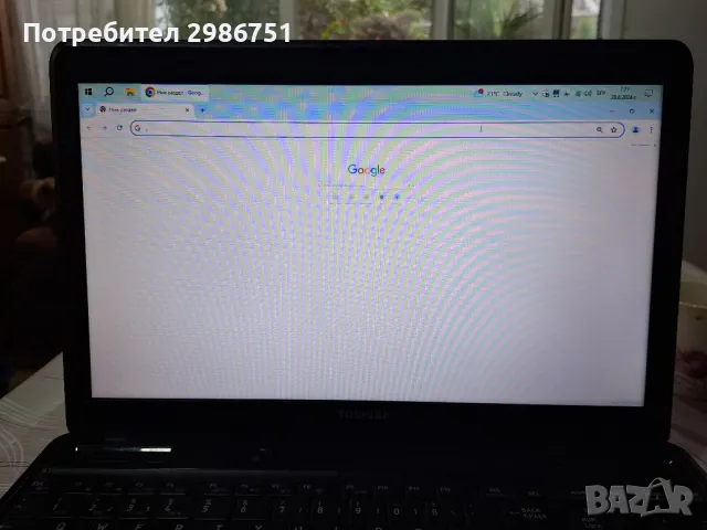  Лаптоп Toshiba, снимка 6 - Лаптопи за дома - 47061981