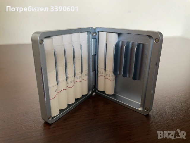 Кутийка за пълнители за електронна цигара тип IQOS