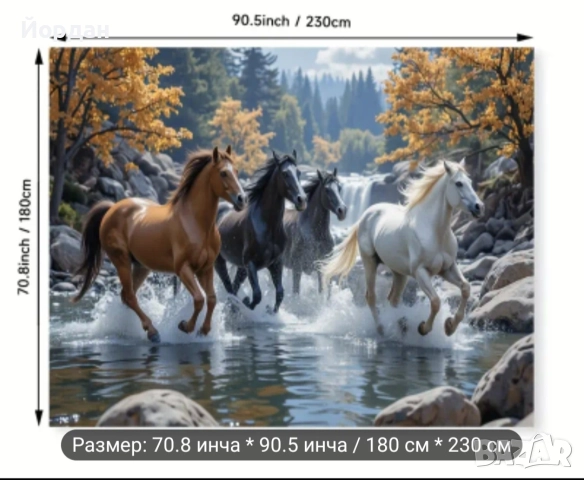 полиестерен банер за партита или стена 230 Х 180см, снимка 2 - Пана - 52792649