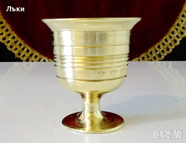 Масивна бронзова чаша,аптекарско хаванче. , снимка 5 - Антикварни и старинни предмети - 50289999