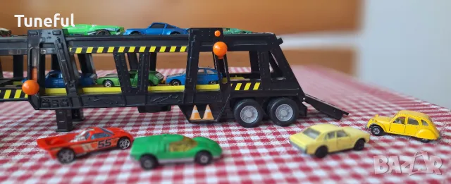 MATCHBOX камион автотранспортер - като нов, снимка 8 - Колекции - 47698313