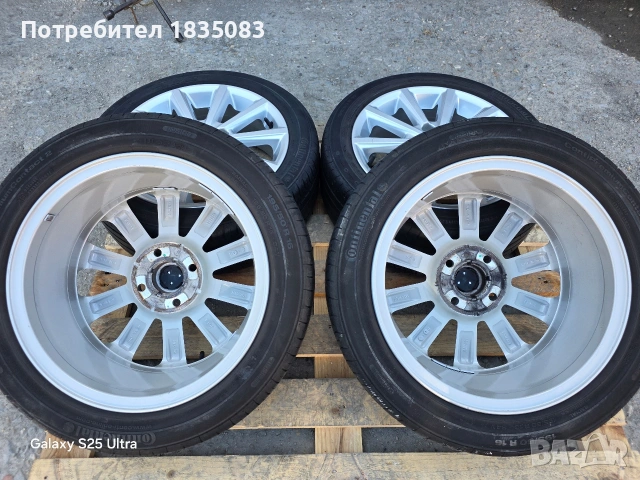 Лети джанти 16ки 4х108 Ford + летни гуми 195/50/16 Continental, снимка 8 - Гуми и джанти - 54129006
