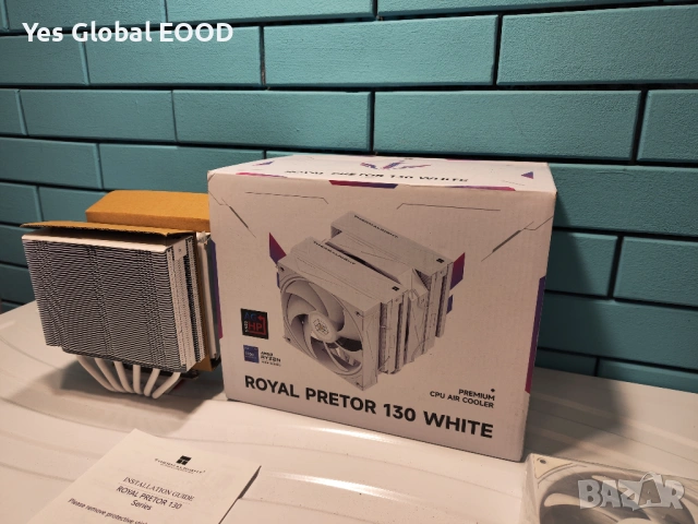 Thermalright Royal Pretor 130 White въздушен охладител за CPU, снимка 8 - Други - 53153249