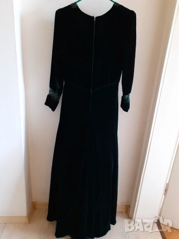 Бутикова кадифена рокля!, снимка 2 - Рокли - 53625466