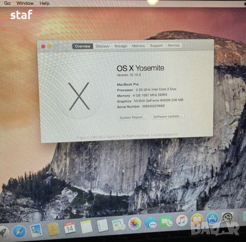 Продавам Macbook, снимка 4 - Лаптопи за дома - 53840579