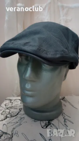 Мъжки летен каскет Сив Графит, снимка 4 - Шапки - 50175075