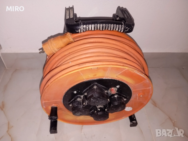 Професионална Кабелна макара 40 метра 2.5 mm, снимка 3 - Други инструменти - 52247470