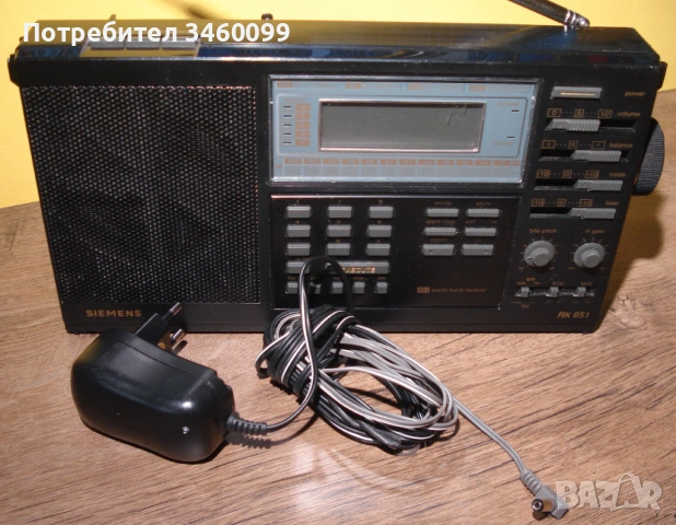 радио SIEMENS RK 651, снимка 4 - Радиокасетофони, транзистори - 53011883