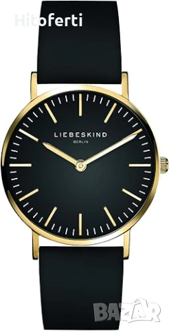 Женски аналогов кварцов часовник Liebeskind Berlin с кожена каишка, снимка 4 - Дамски - 53818553