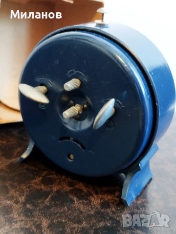 Стар френски будилник, настолен часовник, снимка 6 - Антикварни и старинни предмети - 53712585