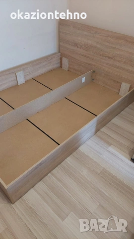 Спалня с еднолицев матрак 144/190, снимка 5 - Спални и легла - 53780079