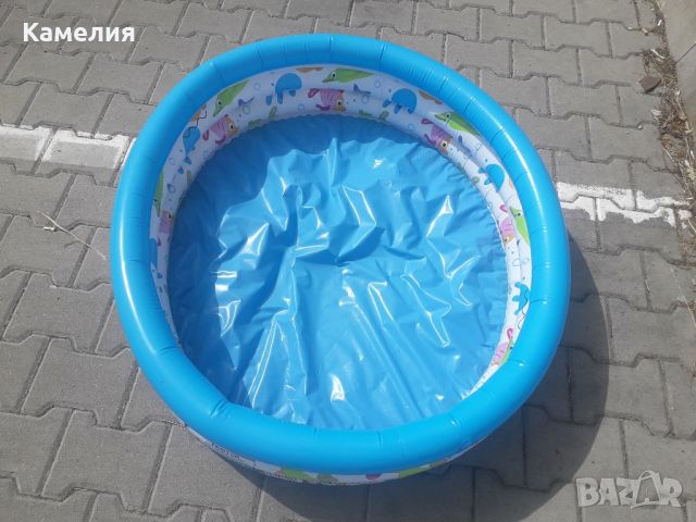 Надуваем басейн, 1м., снимка 3 - Басейни и аксесоари - 46446301