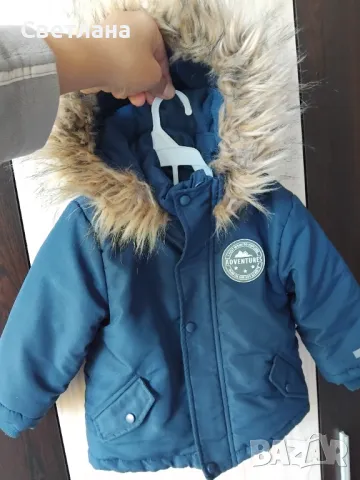 Много топло яке размер 68, снимка 4 - Бебешки якета и елеци - 49196081