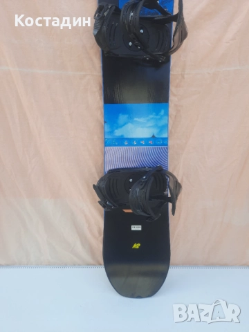 Сноуборд  K2 Broadcast 153см.  с автомати, снимка 3 - Зимни спортове - 52440722
