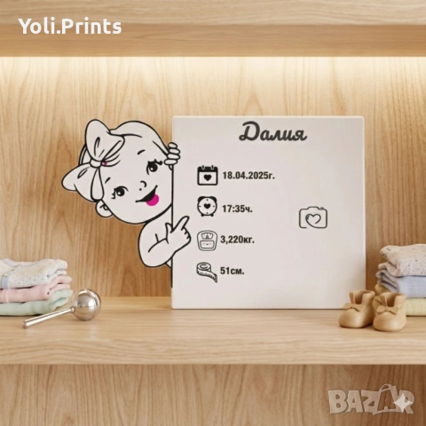 Първи спомени 3D Декорация , снимка 12 - Декорация за дома - 53700022