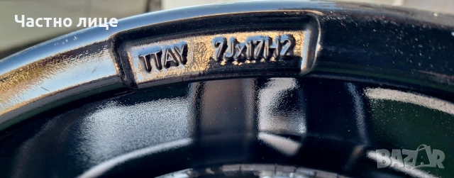 Продавам 4бр 17-ки джанти за Фолксваген Пасат, Артеон, Тигуан,Голф , снимка 7 - Гуми и джанти - 54126069