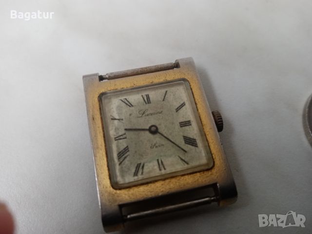 Ретро часовник LUCERNE Swiss made, снимка 6 - Антикварни и старинни предмети - 46378963