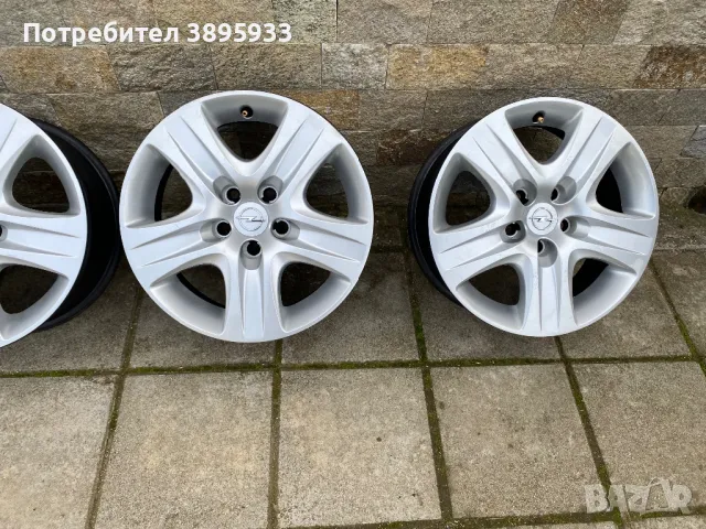 Оригинални джанти за Opel Astra H, Zafira B, Meriva B, Vectra C, Fiat Croma, снимка 2 - Гуми и джанти - 48609758