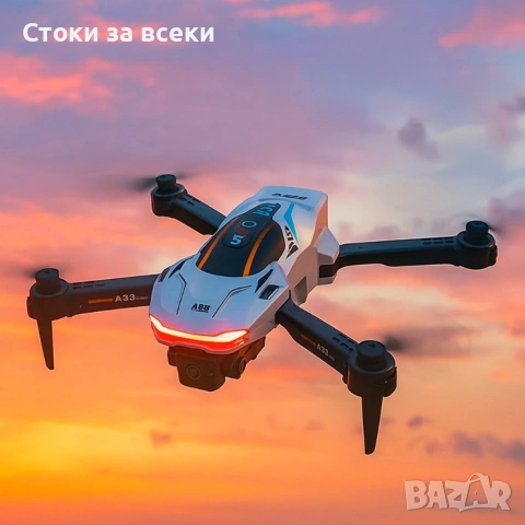Сгъваем дрон A88 с двойна 1080P камера и интелигентни функции за управление, снимка 8 - Дронове и аксесоари - 53258566