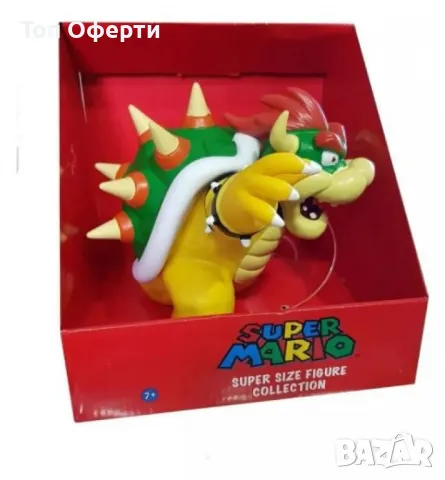 Фигурка Super Mario – Баузър, снимка 4 - Фигурки - 49428142