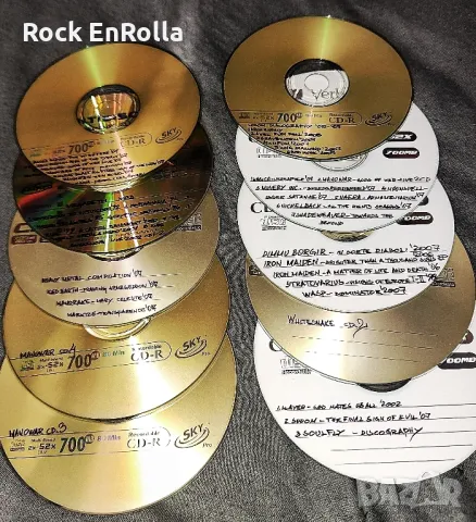 CD-R дискове с метъл , снимка 10 - CD дискове - 49788520
