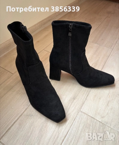 Велурени боти и панталон, снимка 2 - Панталони - 54030211