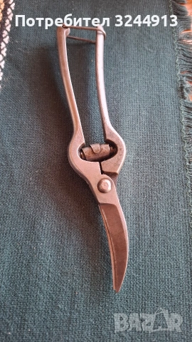 Стара немска лозарска ножица , снимка 3 - Градински инструменти - 53843853