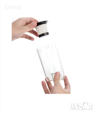 Безжична вертикална преносима прахосмукачка, снимка 5 - Прахосмукачки - 53837538