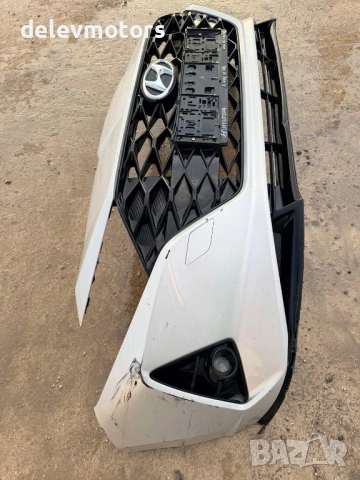 86511Q0000 предна броня комплект от Hyundai I20 1.0T, двигател G3LE, M09VMD - 7 ст. автоматик, 101 к
