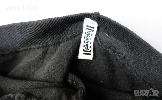 Wolford Velvet 66 черен клин чорапогащник S/L размер, снимка 9 - Клинове - 53144124