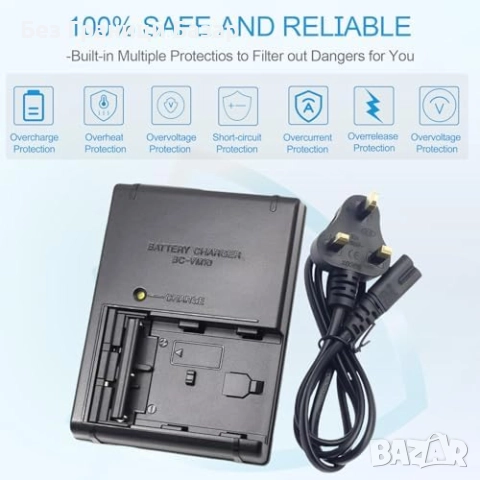 Ново Зарядно устройство за Sony DSLR камери NP-FM серия батерии фото, снимка 5 - Батерии, зарядни - 51775633