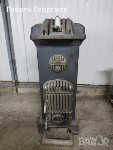 Автентична ретро печка на дърва Металургия 2