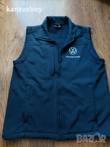 volkswagen - softshell мъжки елек - размер 50/M КАТО НОВ, снимка 6 - Якета - 50072634