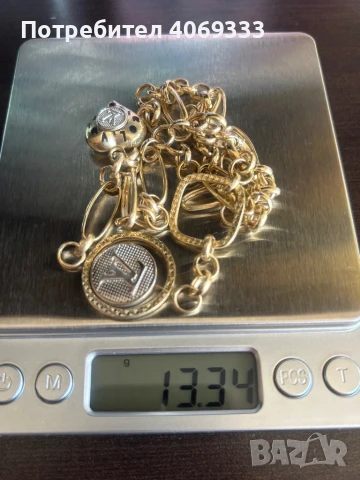 Ново дамско колие с висулка 13.34гр 14к, снимка 3 - Колиета, медальони, синджири - 50998386