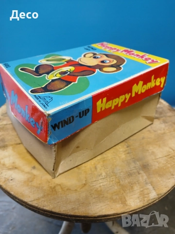 Стара японска механична играчка слон музикант., снимка 8 - Колекции - 51551861