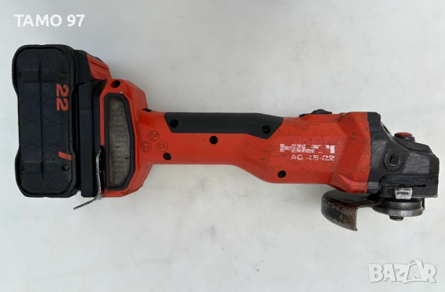 Hilti AG 4S-22 Nuron - Безчетков ъглошлайф с потенциометър 22V 5.10Ah, снимка 3 - Ъглошлайфи - 54045894