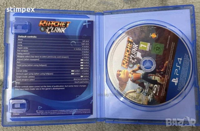 Ratchet and Clank за Ps4, снимка 2 - Игри за PlayStation - 50794030