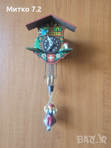 стенен часовник малката тиролка, снимка 9 - Антикварни и старинни предмети - 52935487